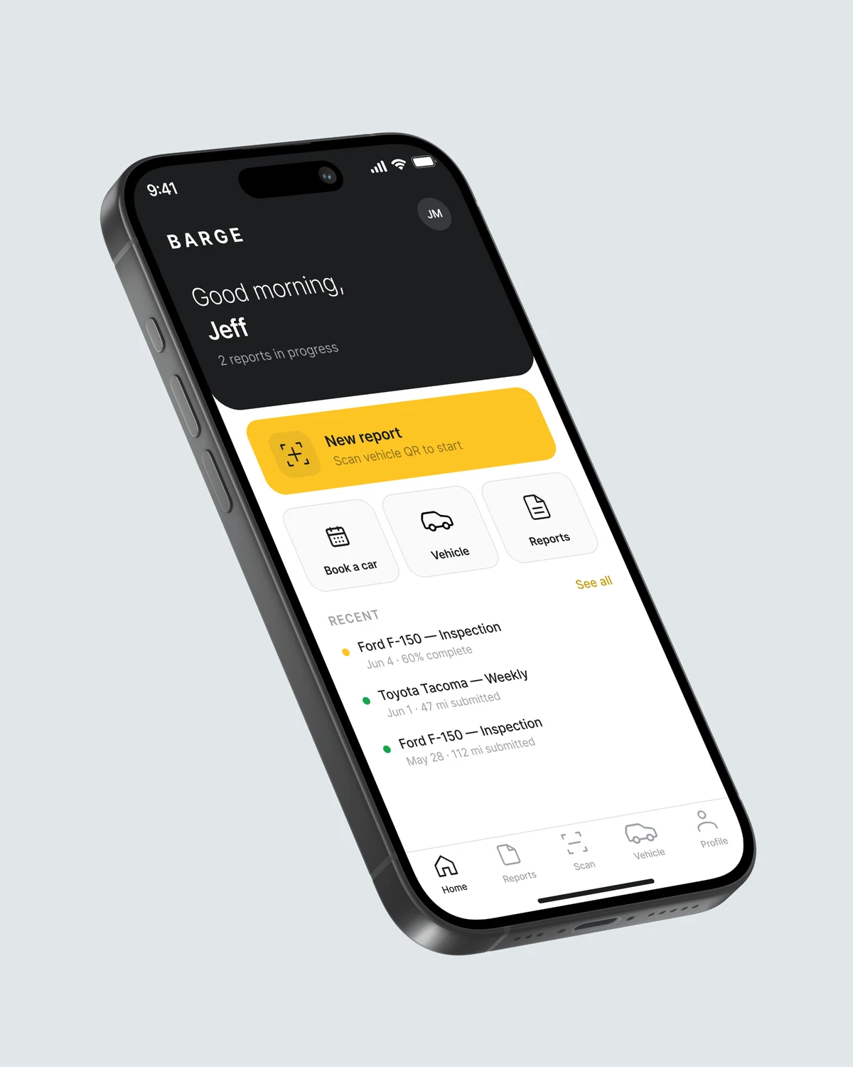 Gauge: Vehicle Report App